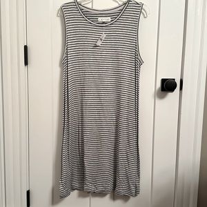 New with Tags Lou & Grey stripped sleeveless dress